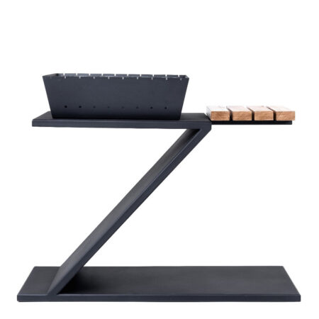 Barbecue design Z métal et bois BB-1062