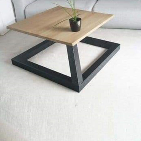 Table basse métal-bois CP1560